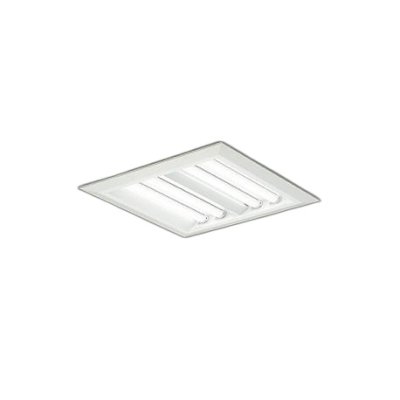 画像1: 大光電機(DAIKO) LZB-92720XW ベースライト □450タイプ 調光(調光器別売) 本体のみ ユニット別売 下面開放 ホワイト