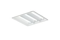 大光電機(DAIKO) LZB-92726XW ベースライト □450タイプ 調光(調光器別売) 本体のみ ユニット別売 下面開放 ホワイト 受注生産品[§]