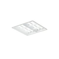 大光電機(DAIKO) LZB-92732XW ベースライト □450タイプ 調光(調光器別売) 本体のみ ユニット別売 ルーバータイプ ホワイト 受注生産品[§]