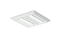 大光電機(DAIKO) LZB-92965XW ベースライト □450タイプ 非調光 本体のみ ユニット別売 下面開放 ホワイト