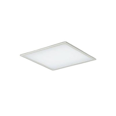 画像1: 大光電機(DAIKO) LZB-93718AW ベースライト □450タイプ 非調光 電源内臓 温白色 LED フラットパネル ホワイト