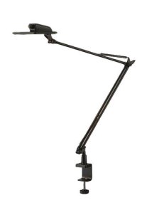 大光電機(DAIKO) LZT-93841NB スタンド 非調光 電源内蔵 白色 LED クランプ取付タイプ ブラック