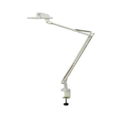 画像1: 大光電機(DAIKO) LZT-93841YW スタンド 非調光 電源内蔵 電球色 LED クランプ取付タイプ ホワイト