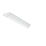 大光電機(DAIKO) LZW-93073XWE ベースライト 幅230mm 本体のみ ユニット別売 LED 軒下用 防雨形