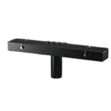 大光電機(DAIKO) LZA-92175 部材 ポール用 アーム 多灯用 T形 最大4灯 ブラック