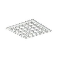 大光電機(DAIKO) LZA-92697 部材 ルーバー 枠有りタイプ □450タイプ用 ホワイト