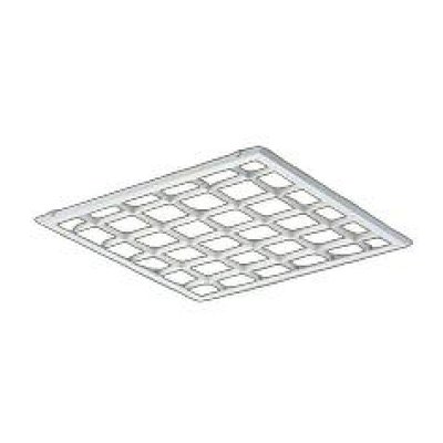 画像1: 大光電機(DAIKO) LZA-92699 部材 ルーバー 枠有りタイプ □600タイプ用 ホワイト