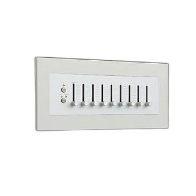 画像1: 大光電機(DAIKO) LZA-92775 部材 8ch 手動フェーダー ホワイト