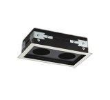 大光電機(DAIKO) LZA-93036 部材 モジュールフレーム φ50ダウンライト 2灯用 ホワイト