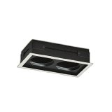 大光電機(DAIKO) LZA-93038 部材 モジュールフレーム φ75ダウンライト 2灯用 ホワイト