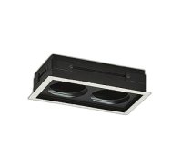 大光電機(DAIKO) LZA-93038 部材 モジュールフレーム φ75ダウンライト 2灯用 ホワイト