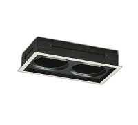 大光電機(DAIKO) LZA-93040 部材 モジュールフレーム φ100ダウンライト 2灯用 ホワイト