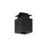 大光電機(DAIKO) LZA-93851 部材 シーリングアダプター 直付・吊ボルト・レースウェイ取付用 埋込φ75ダウンライト用 ブラック