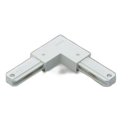 画像1: 大光電機(DAIKO) LZA-A0234W 部材 L形ジョイナー フィードイン端子付 右用 ホワイト