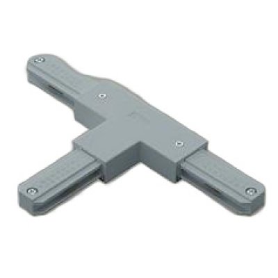 画像1: 大光電機(DAIKO) LZA-A0235S 部材 T形ジョイナー フィードイン端子付 右用 グレー