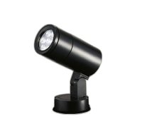 大光電機(DAIKO) LZW-60159YB アウトドア スポットライト 非調光 電源内蔵 電球色 LED フランジタイプ 防雨形 ブラック