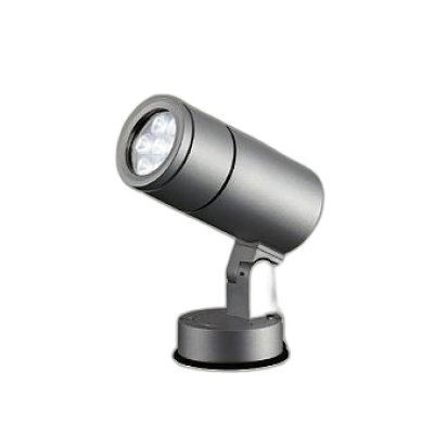 画像1: 大光電機(DAIKO) LZW-60160YS アウトドア スポットライト 非調光 電源内蔵 電球色 LED フランジタイプ 防雨形 シルバー