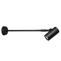 大光電機(DAIKO) LZW-60789YB アウトドア スポットライト 非調光 電源内蔵 電球色 LED アームタイプ 防雨形 ブラック