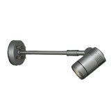 大光電機(DAIKO) LZW-90631XS アウトドア スポットライト 本体のみ ランプ別売 LED アームタイプ 防雨形 シルバー