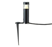 大光電機(DAIKO) LZW-93577LB アウトドア ローポール 非調光 電球色 LED 下配光 防雨形 ブラック