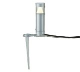 大光電機(DAIKO) LZW-93577LS アウトドア ローポール 非調光 電球色 LED 下配光 防雨形 シルバー