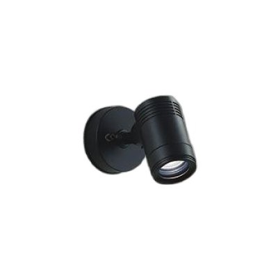 画像1: 大光電機(DAIKO) LZW-93868LBM アウトドア スポットライト 非調光 電源内蔵 電球色 LED フランジタイプ 防雨形 ブラック