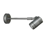 大光電機(DAIKO) LZW-93869LSW アウトドア スポットライト 非調光 電源内蔵 電球色 LED アームタイプ 防雨形 シルバーサテン