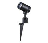 大光電機(DAIKO) LZW-93870LBM アウトドア スポットライト 非調光 電源内蔵 電球色 LED スパイクタイプ 防雨形 ブラック