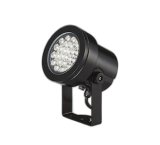 大光電機(DAIKO) LZW-93885YBM アウトドア スポットライト 非調光 灯具本体 フランジ別売 電球色 LED 防雨形 ブラック