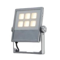 大光電機(DAIKO) LZW-93918WS アウトドア ウォールスポット 非調光 灯具本体 アーム別売 電源内蔵 昼白色 LED 防雨形 シルバー