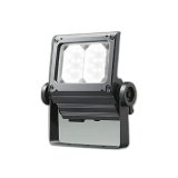 大光電機(DAIKO) LZW-93958WD アウトドア ウォールスポット 非調光 灯具本体 アーム別売 電源内蔵 昼白色 LED 防雨形 ダークグレー