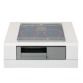 パナソニック KZ-J1H6AST IHクッキングヒーター 2口IH+ラジエント Jシリーズ 幅60cm 光るリングあり シルバー(KZ-L32ASTの後継品)