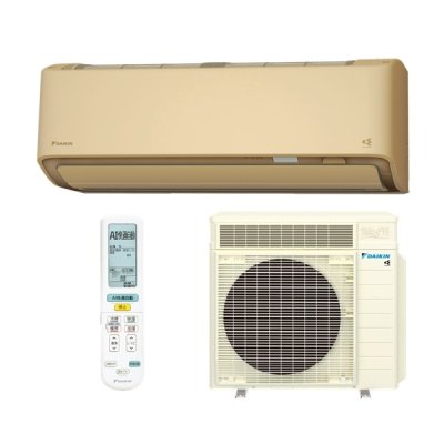 画像1: ダイキン S636ATRV-C エアコン 20畳 ルームエアコン RXシリーズ うるるとさらら 室外電源タイプ 単相200V 20A 20畳程度 ベージュ (S635ATRV-C 後継品) ♪