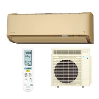 画像1: ダイキン S906ATRV-C エアコン 29畳 ルームエアコン RXシリーズ うるるとさらら 室外電源タイプ 単相200V 20A 29畳程度 ベージュ (S905ATRV-C 後継品) ♪
