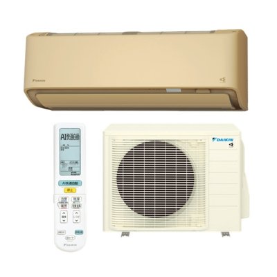 画像1: ダイキン S286ATAS-C エアコン 10畳 ルームエアコン AXシリーズ 単相100V 20A 10畳程度 ベージュ (S285ATAS-C 後継品) ♪