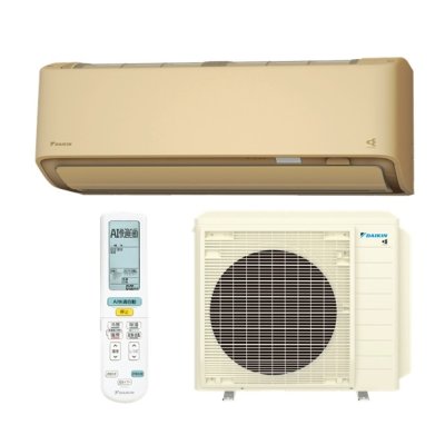 画像1: ダイキン S806ATAP-C エアコン 26畳 ルームエアコン AXシリーズ 単相200V 20A 26畳程度 ベージュ (S805ATAP-C 後継品) ♪