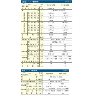 画像2: 日立 『RK-NP3LT2＋RCR-NP3T』 業務用・産業用除湿器 床置タイプ 定速型 冷却機能付機 3馬力 ♪
