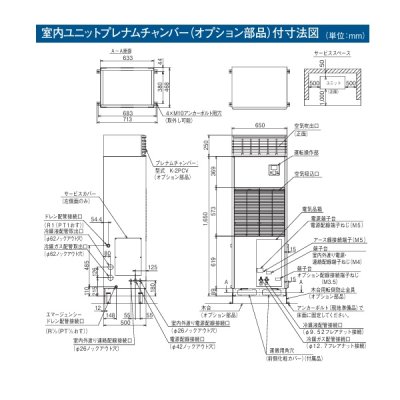 画像4: 日立 RK-NP2LTV 業務用・産業用除湿器 床置タイプ インバーター型 冷却機能付機 2-3馬力 室内ユニット ♪