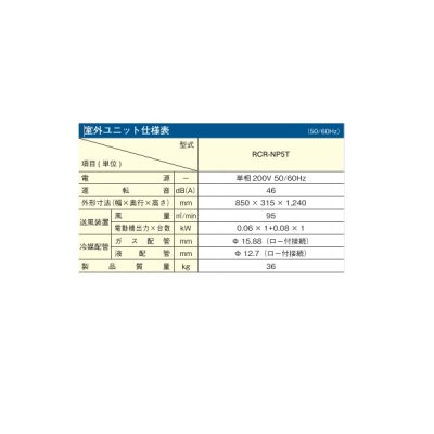 画像2: 日立 RCR-NP5T 業務用・産業用除湿器 室外ユニット ♪