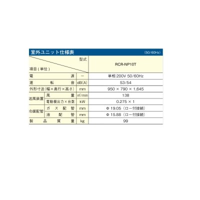 画像2: 日立 RCR-NP10T 業務用・産業用除湿器 室外ユニット ♪