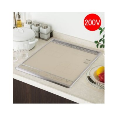 画像2: 三化工業 SIH-B224C-G クッキングヒーター IHヒーター 2口タイプ コンパクト 薄型 ゴールド 単相200V ♪