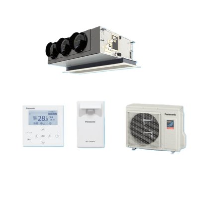 画像1: パナソニック PA-P63F7SGBC 業務用エアコン 天井ビルトインカセット形 XEPHY Premium エコナビ シングル P63形 2.5馬力 単相200V ♪