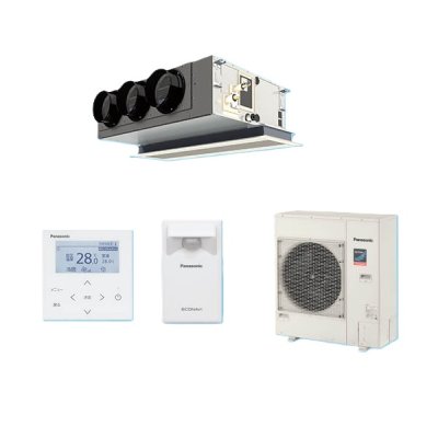 画像1: パナソニック PA-P80F7GBC 業務用エアコン 天井ビルトインカセット形 XEPHY Premium エコナビ シングル P80形 3.0馬力 三相200V ♪