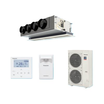 画像1: パナソニック PA-P140F7GBC 業務用エアコン 天井ビルトインカセット形 XEPHY Premium エコナビ シングル P140形 5.0馬力 三相200V ♪