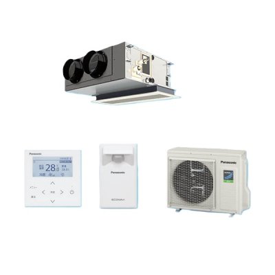 画像1: パナソニック PA-P56F7SHBC 業務用エアコン 天井ビルトインカセット形 XEPHY Eco エコナビ シングル P56形 2.3馬力 単相200V ♪