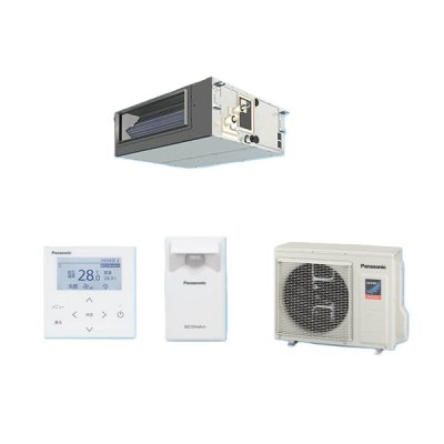 画像1: パナソニック PA-P56FE7SGBC 業務用エアコン ビルトインオールダクト形 XEPHY Premium エコナビ シングル P56形 2.3馬力 単相200V ♪