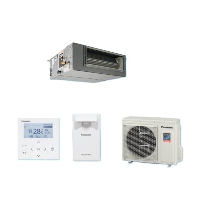 画像1: パナソニック PA-P56FE7GBCL 業務用エアコン ビルトインオールダクト形 XEPHY Premium エコナビ シングル P56形 2.3馬力 三相200V ♪