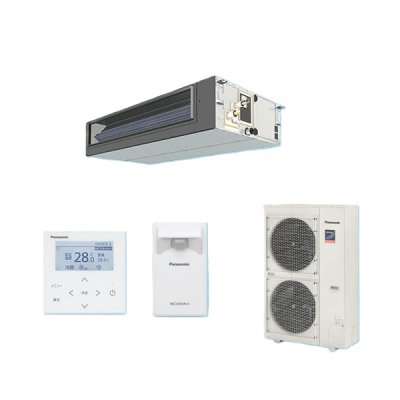 画像1: パナソニック PA-P140FE7GBC 業務用エアコン ビルトインオールダクト形 XEPHY Premium エコナビ シングル P140形 5.0馬力 三相200V ♪