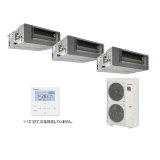 パナソニック 『PA-P160FE7GTNBCL＋分岐管』 業務用エアコン ビルトインオールダクト形 XEPHY Premium 標準 同時トリプル P160形 6.0馬力 三相200V ♪