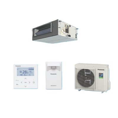 画像1: パナソニック PA-P56FE7HBC 業務用エアコン ビルトインオールダクト形 XEPHY Eco エコナビ シングル P56形 2.3馬力 三相200V ♪